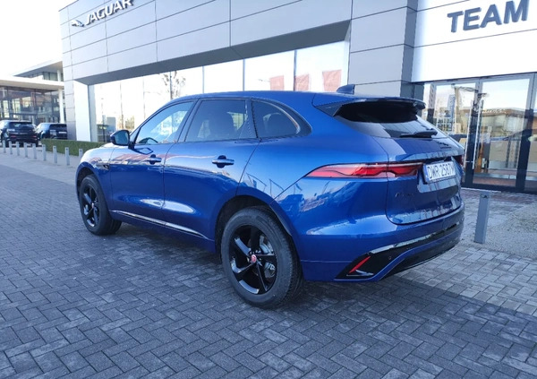 Jaguar F-Pace cena 269000 przebieg: 21126, rok produkcji 2022 z Orzysz małe 232